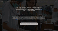 Desktop Screenshot of akfarnasional.ac.id